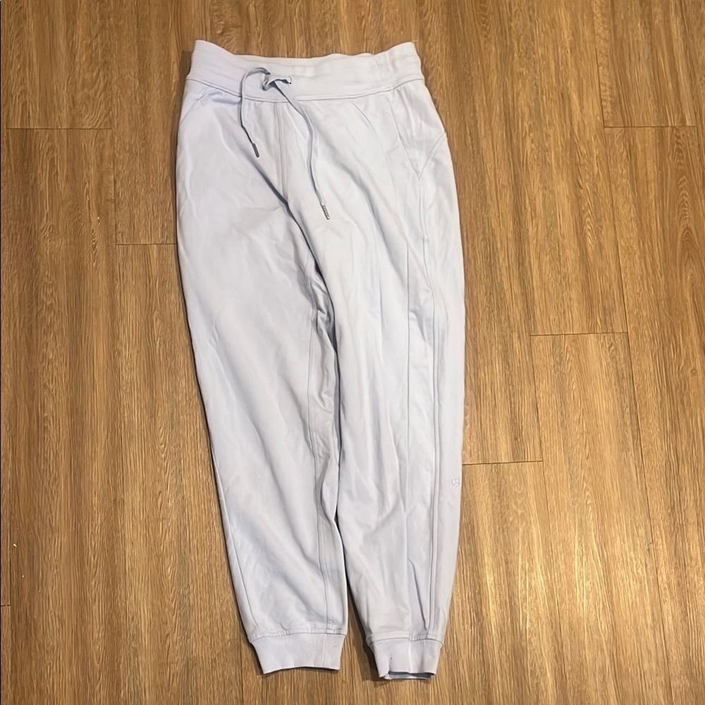 Women’s Light Blue Lululemon Scuba Jogger Pants